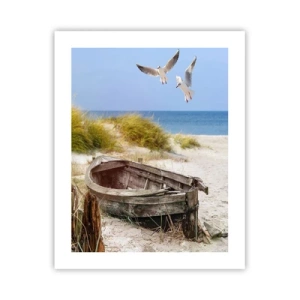 Poster - In Wind gebadet - 40x50 cm