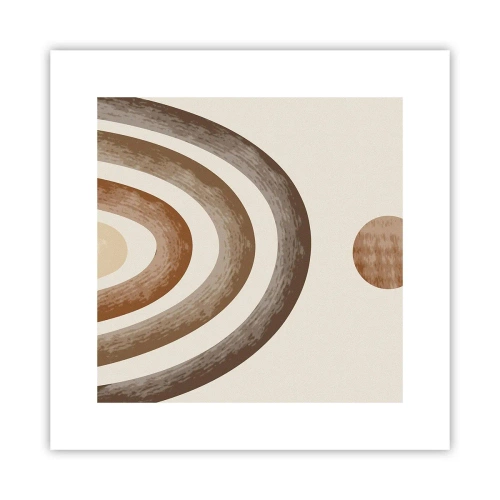 Poster - In einer weit entfernten Galaxie - 30x30 cm