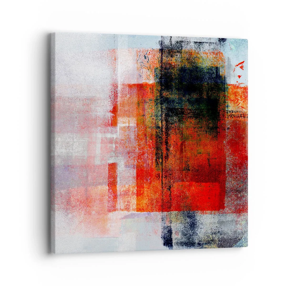 Bild auf Leinwand - Leinwandbild - Komposition leuchtet - 30x30 cm