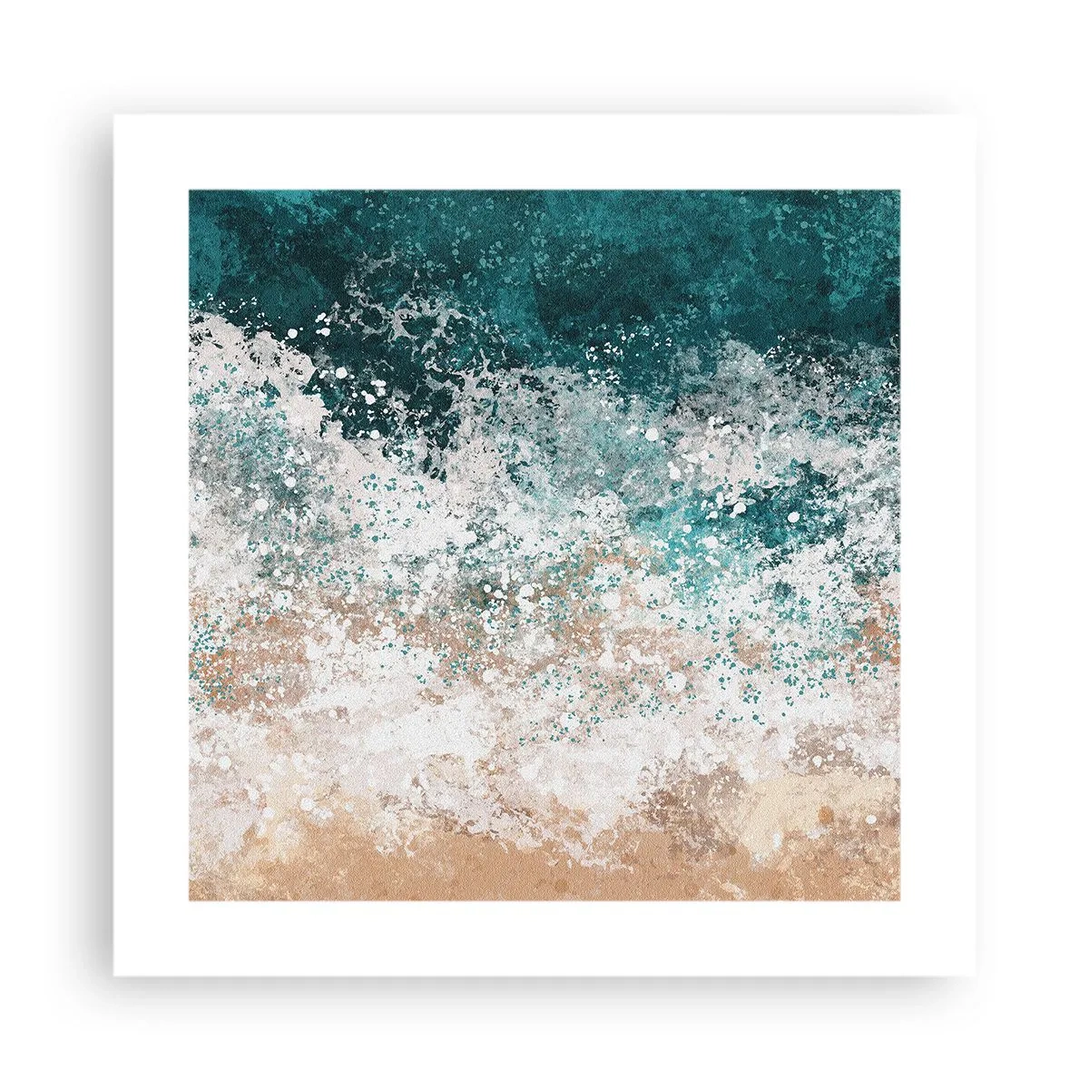 Poster - Meeresgeschichten - 40x40 cm