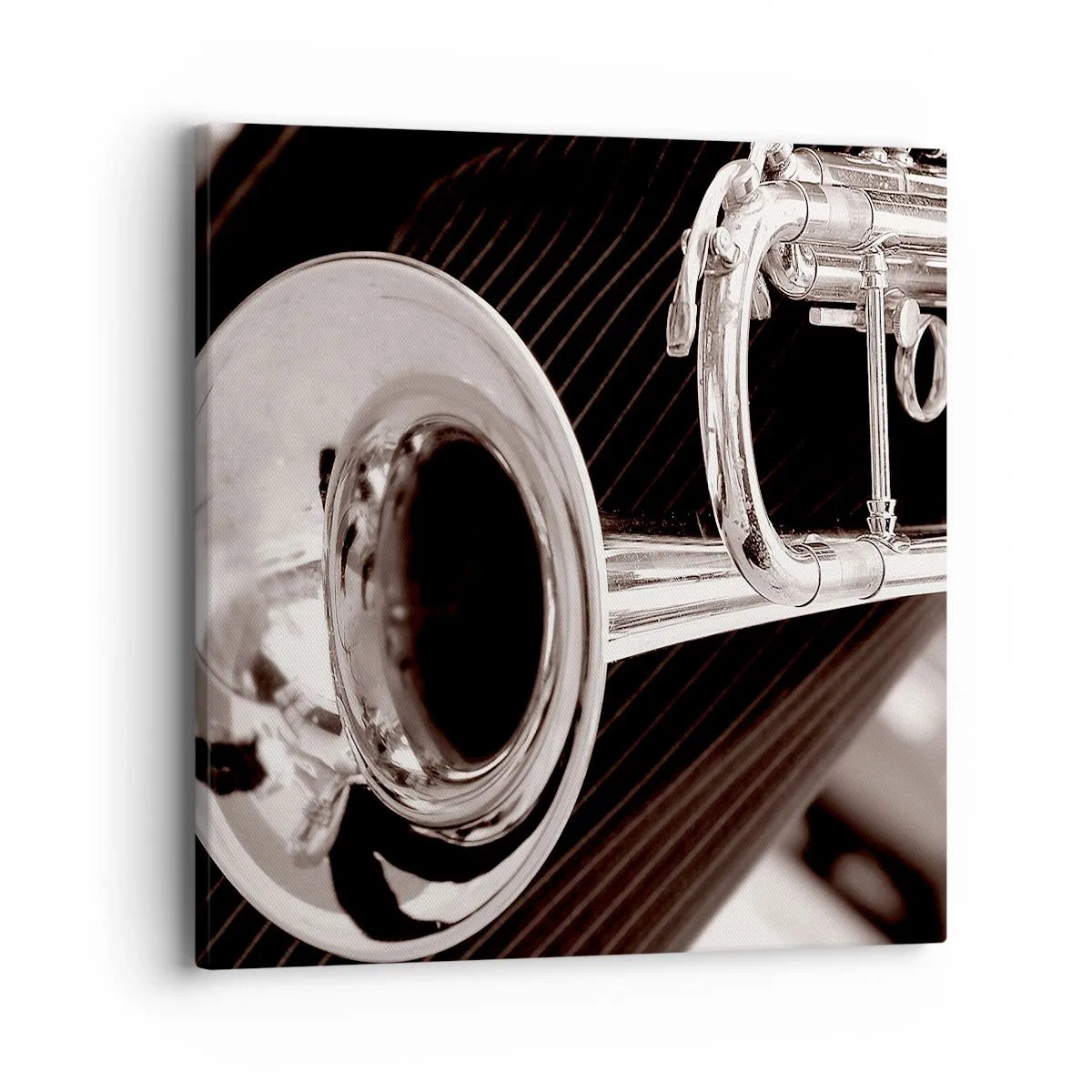 Bild auf Leinwand - Leinwandbild - Eine musikalische Reise in die 1930er Jahre - 40x40 cm