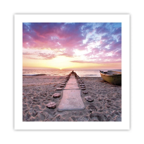 Poster - Ein Moment tiefer Erfahrung - 50x50 cm