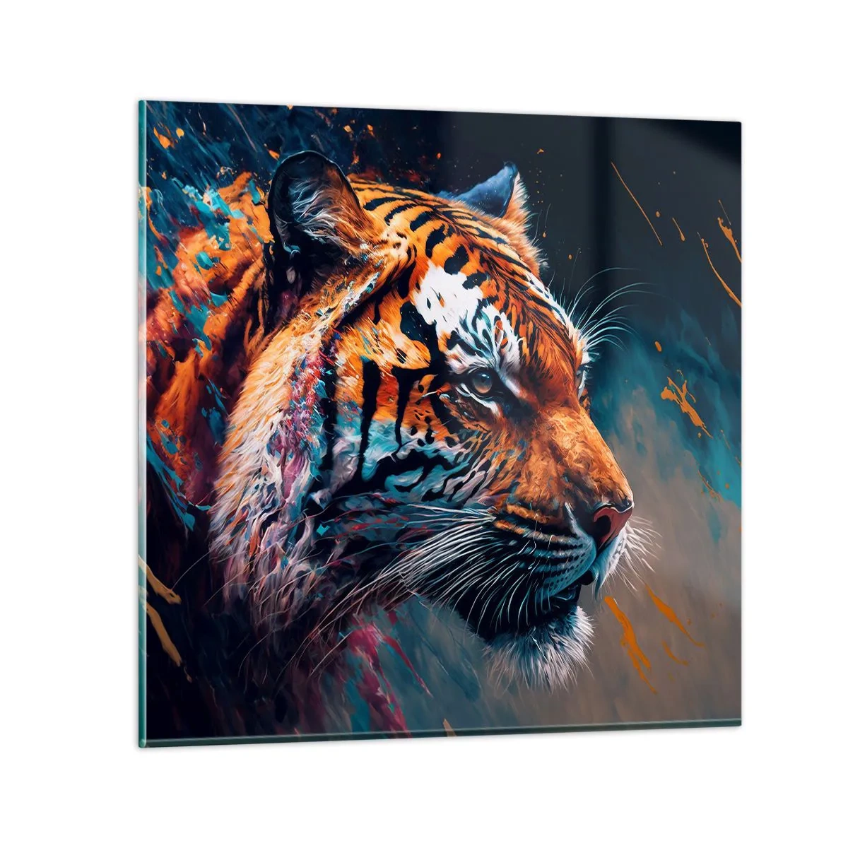 Glasbild - Bild auf glas - Wilde Schönheit - 60x60 cm