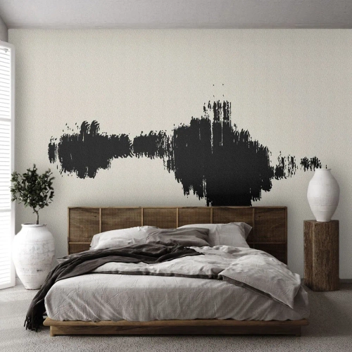 Fototapete Premium Canvas - Schwingungen der Fantasie - Zeitgenössisch, Abstraktion, skandinavisch - 500x350 cm