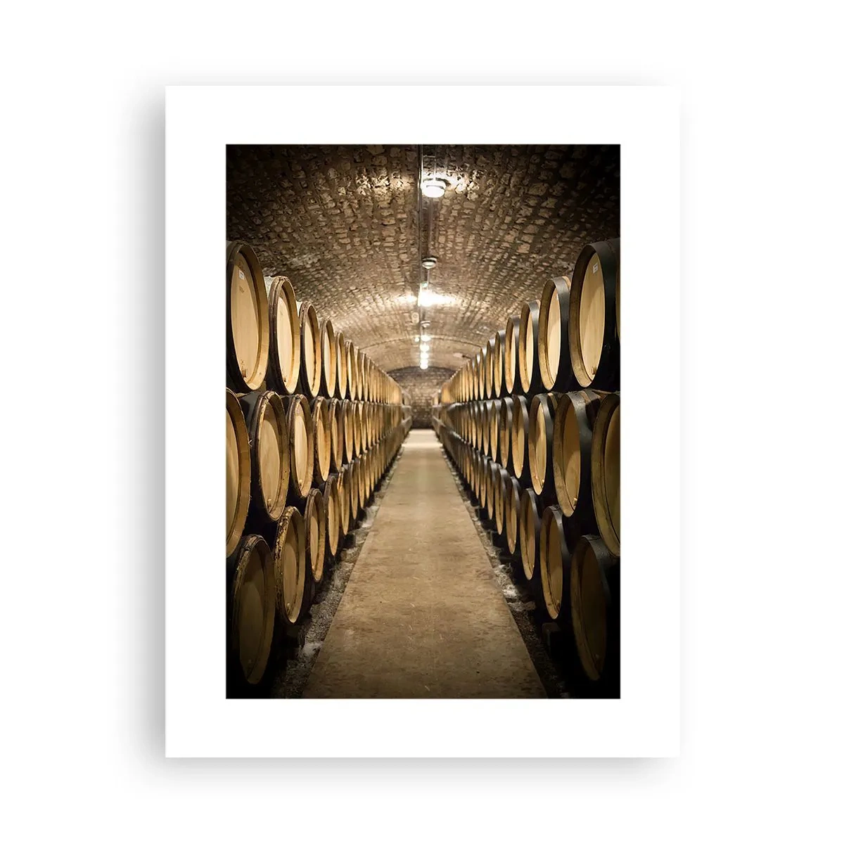 Poster - In einem gemauerten Keller - 30x40 cm