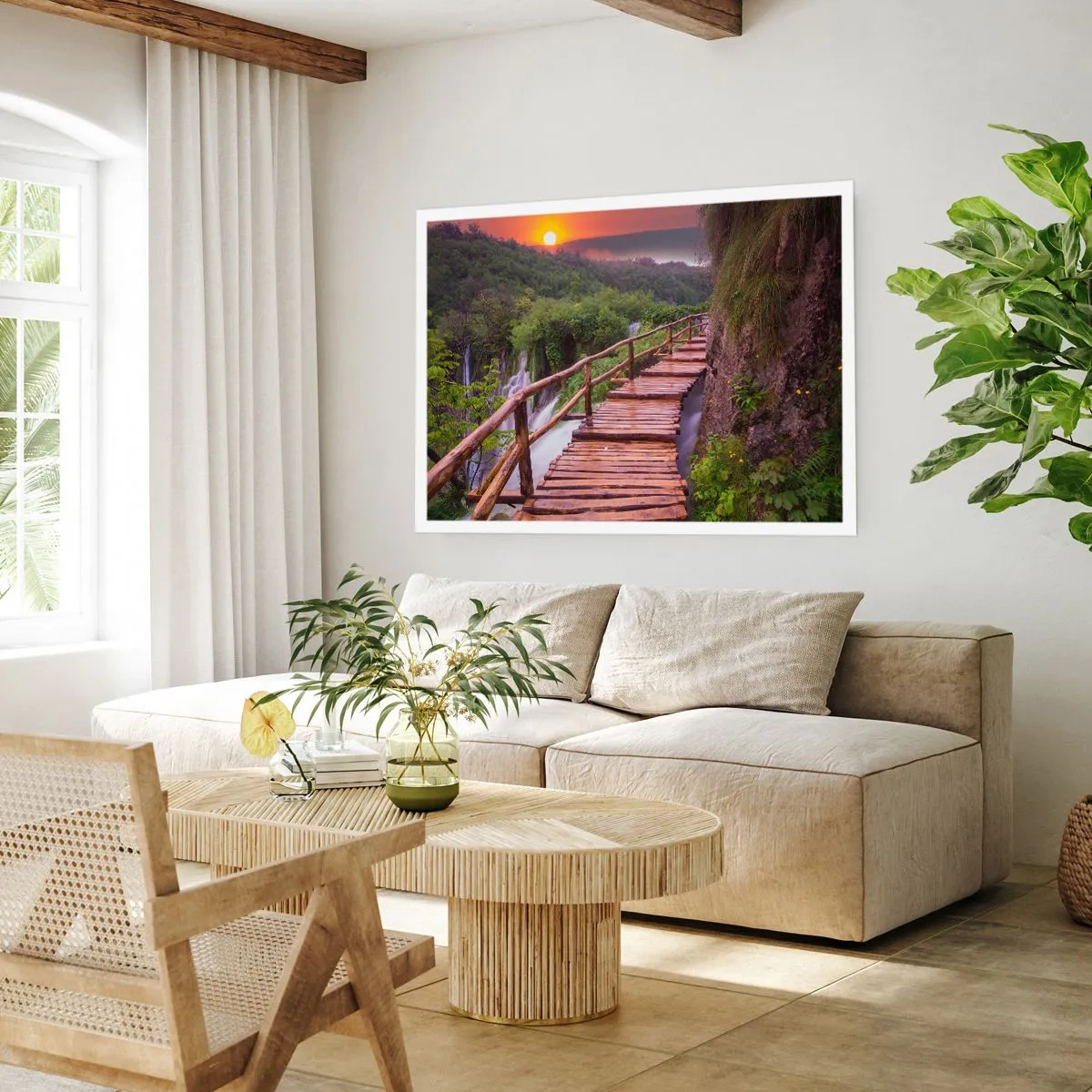 Poster - Schönheit jenseits des Glaubens - 40x30 cm
