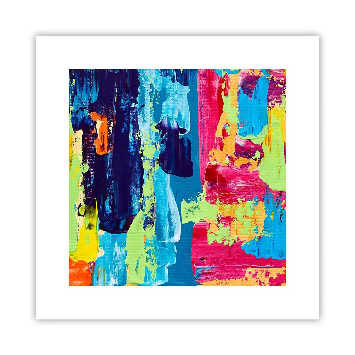 Poster - Das Leben ist wunderschoen! - 30x30 cm