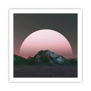 Poster - In einer Nachbargalaxie - 60x60 cm