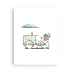 Poster - Süße Erinnerung an den Sommer - 30x40 cm