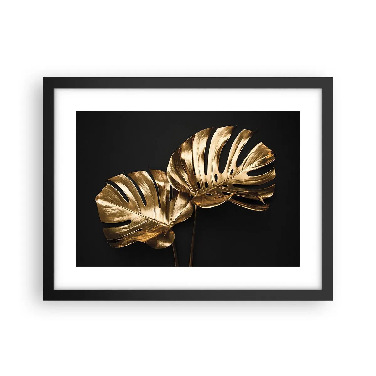 Poster in einem schwarzem Rahmen - Die Schätze der Natur - 40x30 cm