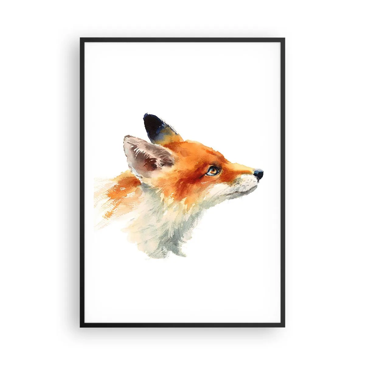 Poster in einem schwarzem Rahmen - Man kann nie vorsichtig genug sein - 70x100 cm