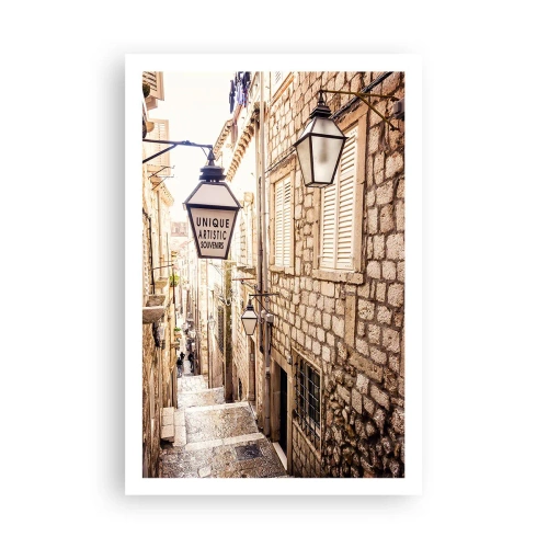 Poster - Bezaubernde Gasse - 61x91 cm