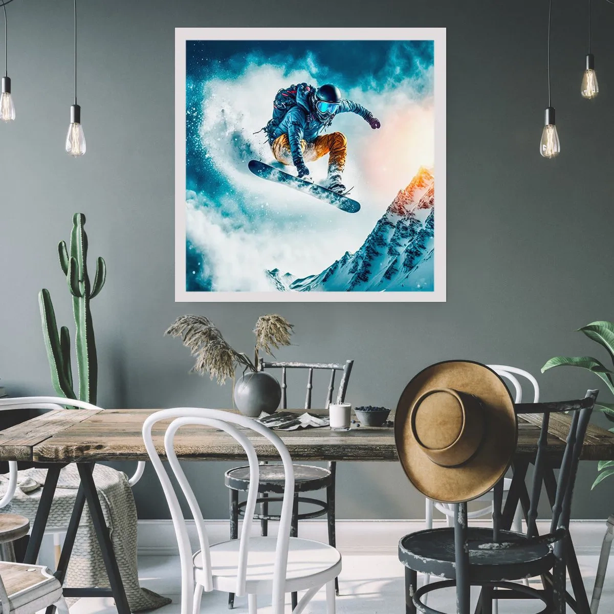 Poster - Extreme Emotionen - 30x30 cm