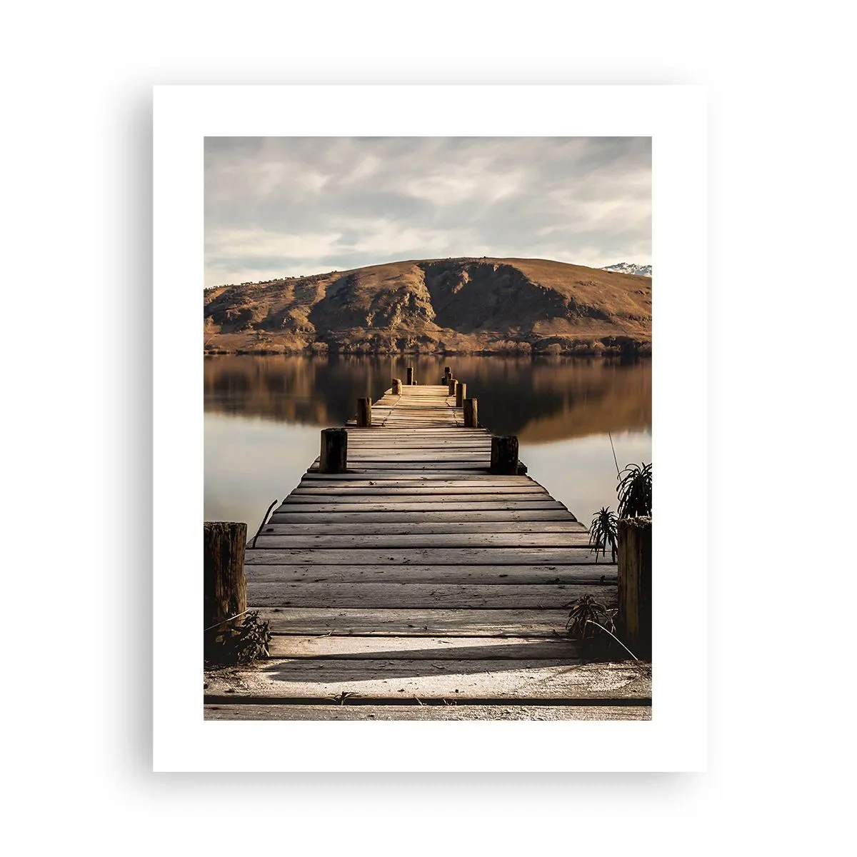Poster - Landschaft in Stille - 40x50 cm