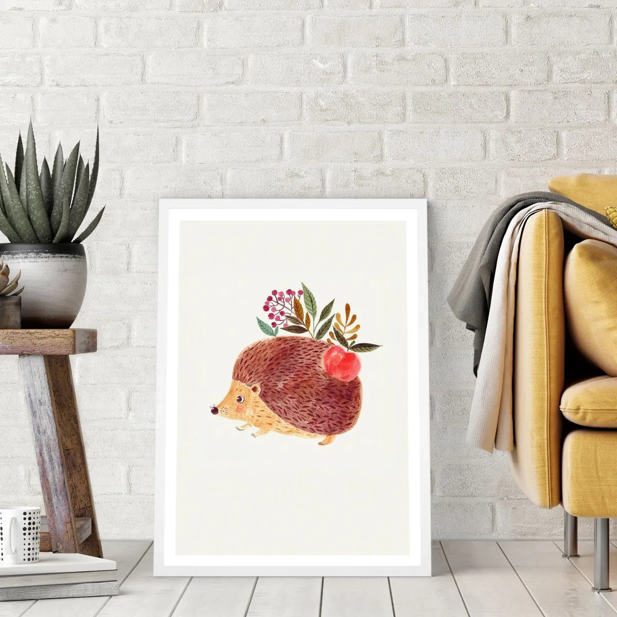 Poster in einem weißen Rahmen - Und dann magst du mich schon - 61x91 cm