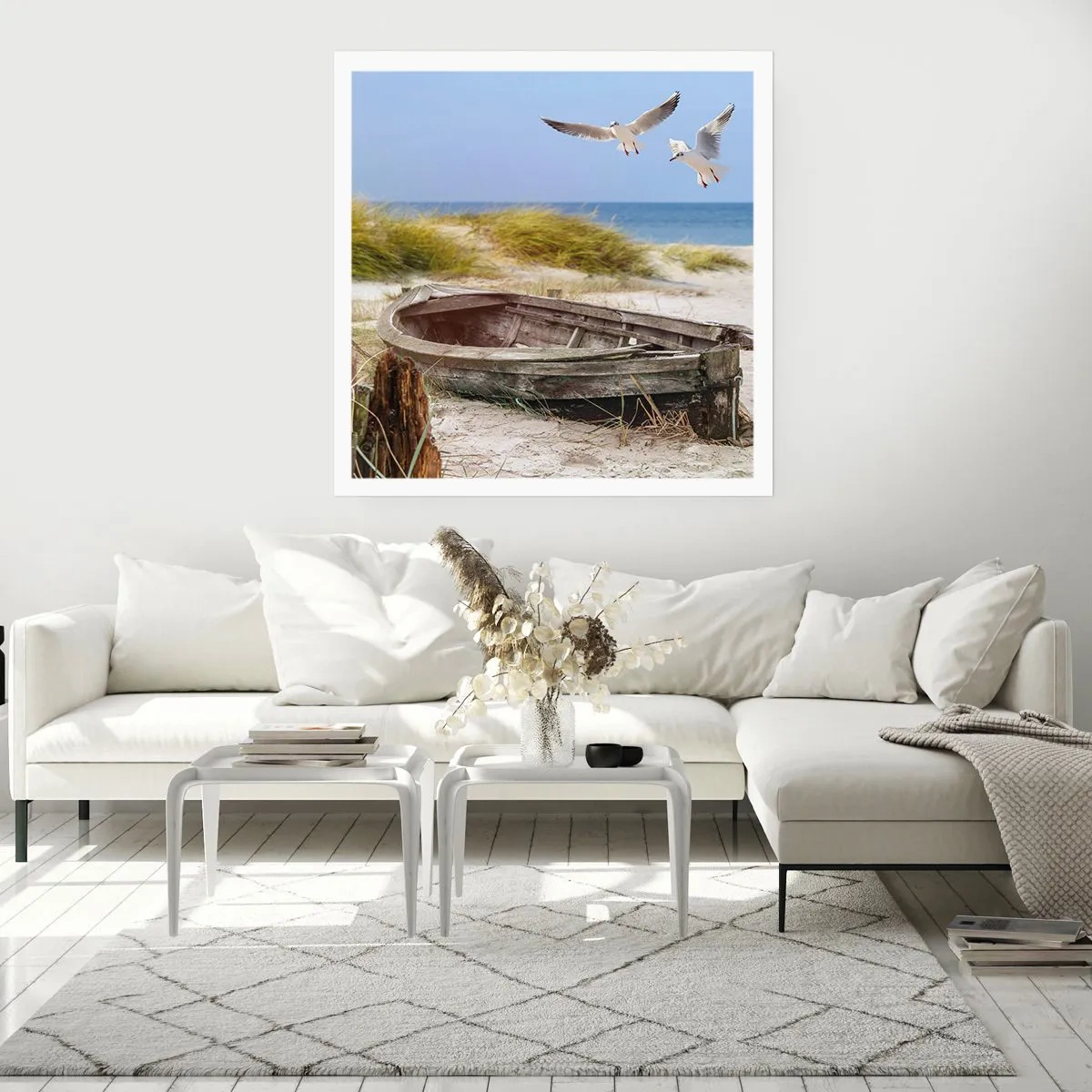 Poster - In Wind gebadet - 30x30 cm