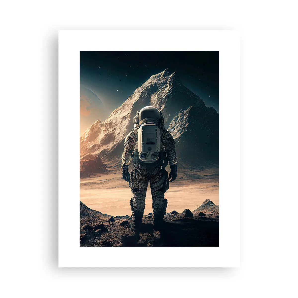 Poster - Neue Herausforderung - 30x40 cm