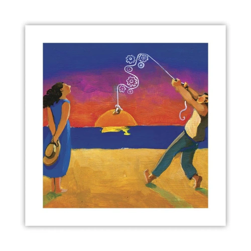 Poster - Mehr als ein Sternchen vom Himmel - 40x40 cm