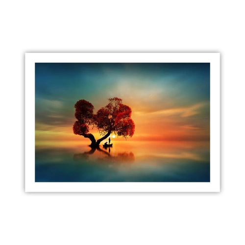 Poster - Oddaysons und die Stille der Weltlosen - 70x50 cm