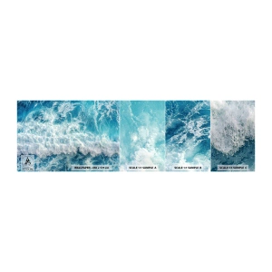 Fototapeten Muster Selbstklebend Deluxe Sticker - Freudig und springend - Meer, Meereswelle, Natur - 100x30 cm