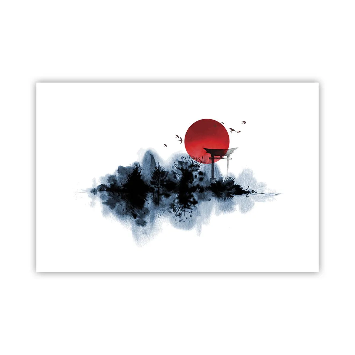 Poster - Japanische Sicht - 91x61 cm