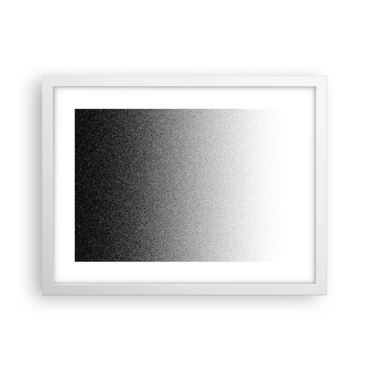 Poster in einem weißen Rahmen - Dem Licht entgegen - 40x30 cm