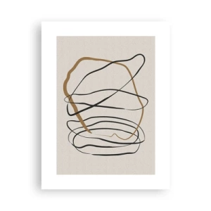 Poster - Komposition – Looptanz - 30x40 cm