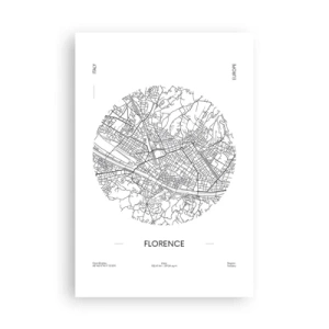 Poster - Anatomie von Florenz - 61x91 cm