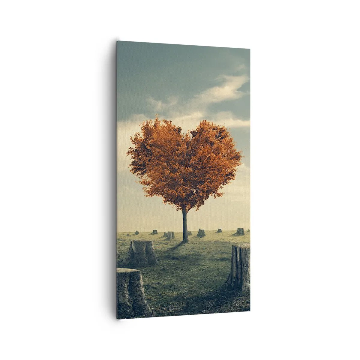 Bild auf Leinwand - Leinwandbild - Es gibt noch Hoffnung - 65x120 cm