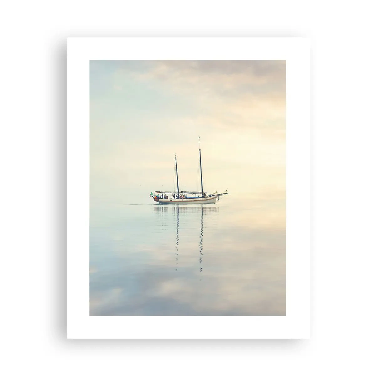 Poster - Im Meer der Stille - 40x50 cm