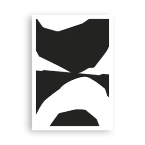 Poster - Positiv negativ - 70x100 cm