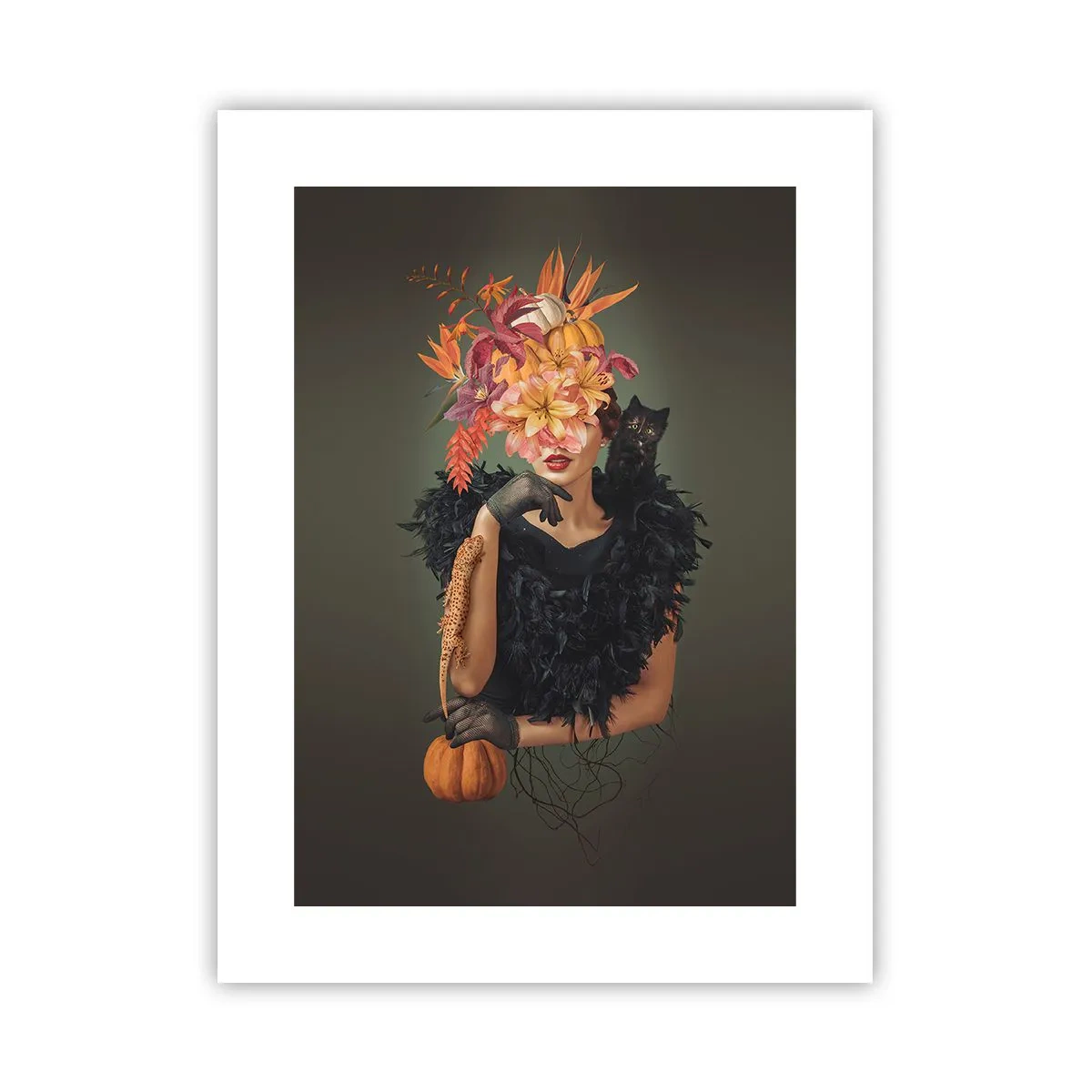 Poster - Der Zauber einer Hexe - 30x40 cm