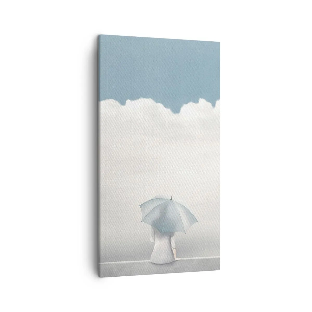 Bild auf Leinwand - Leinwandbild - Am Rande der Realität und Träume - 45x80 cm