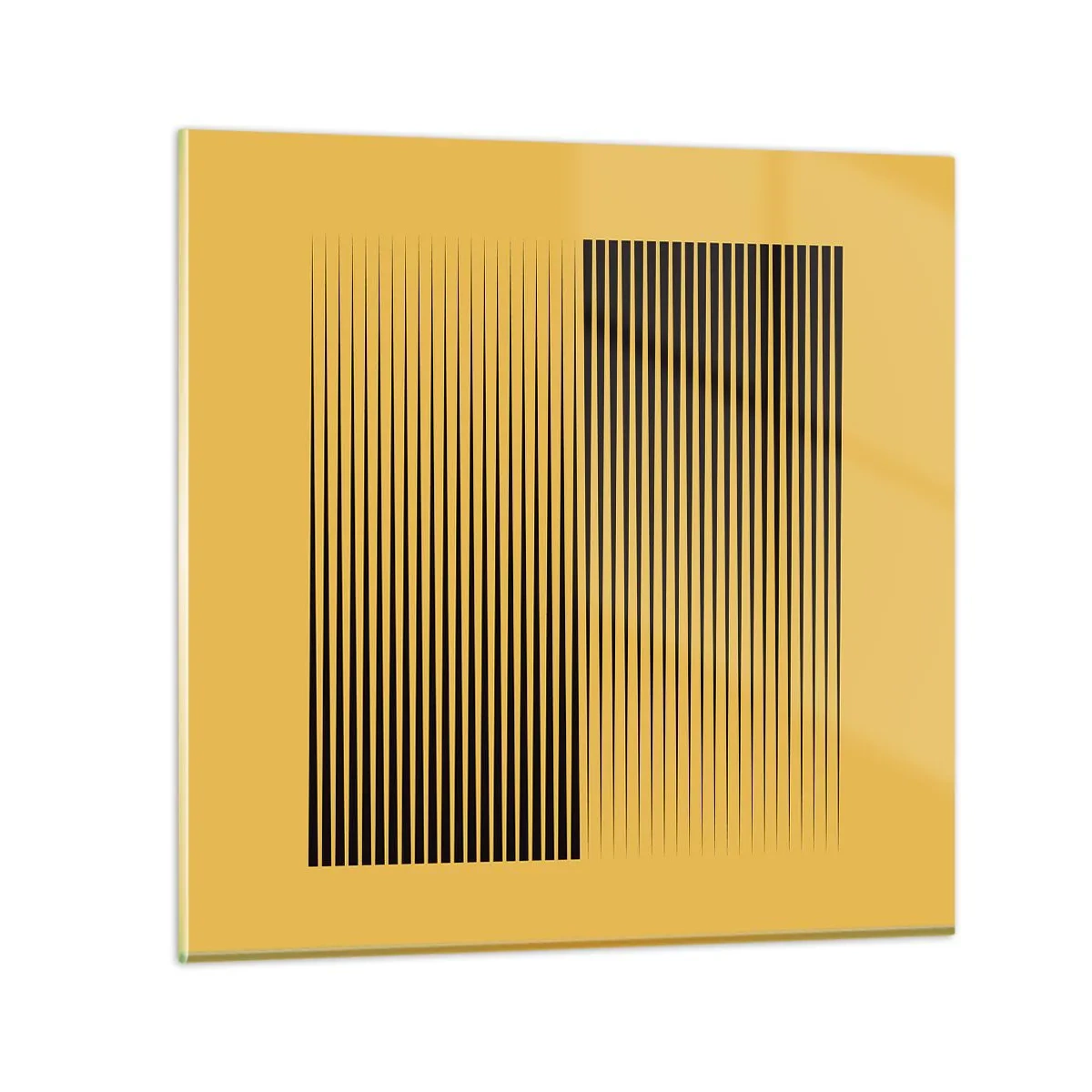 Glasbild - Bild auf glas - Quadratur der Gegensätze - 50x50 cm