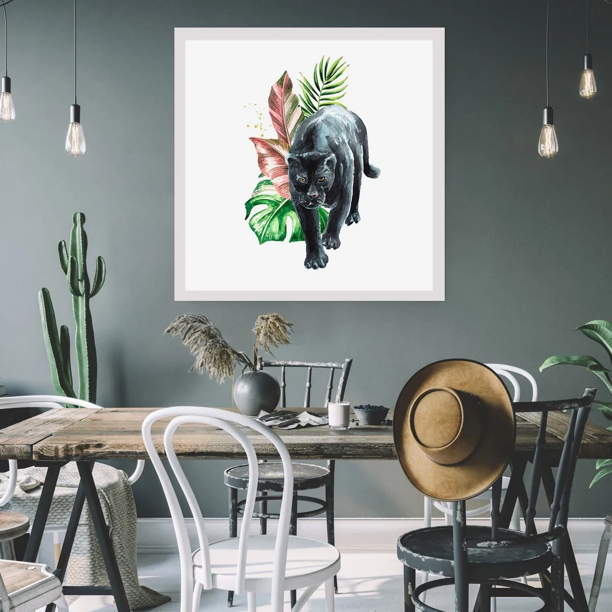 Poster - Wildheit des Herzens - 50x50 cm