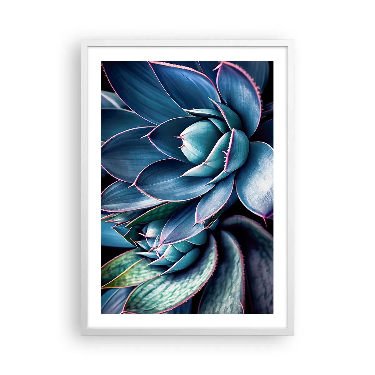 Poster in einem weißen Rahmen - Lebenskraft - 50x70 cm