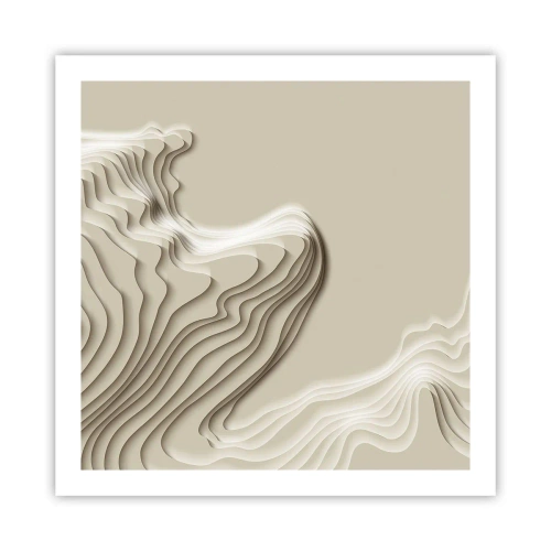 Poster - Topographie der Kunst - 60x60 cm