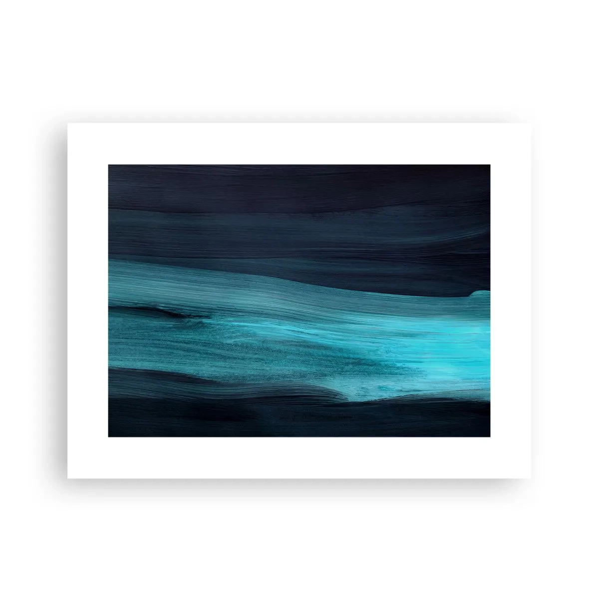 Poster - Gehen Sie mit dem Strom - 40x30 cm