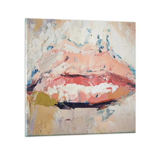 Glasbild - Bild auf glas - Es weckt die Sinne - 30x30 cm