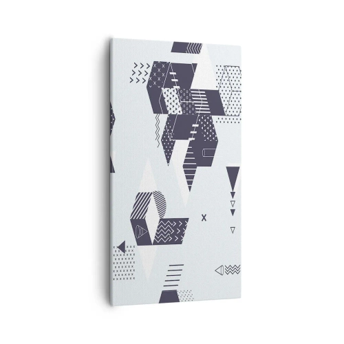 Bild auf Leinwand - Leinwandbild - In der Seele eines Mathematikers - 55x100 cm