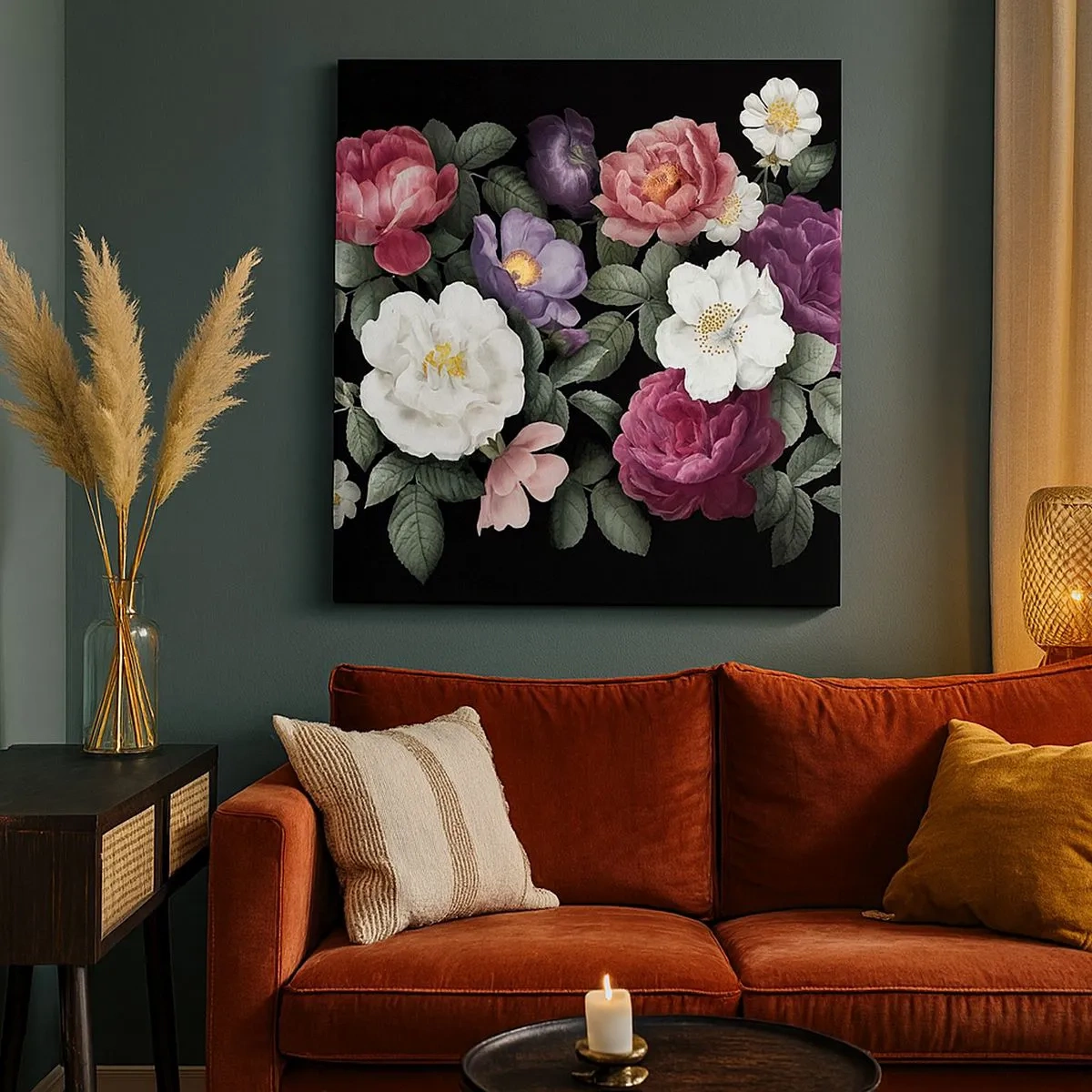 Bild auf Leinwand - Leinwandbild - Aus dem Englischen Garten - 30x30 cm