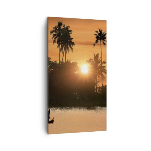 Bild auf Leinwand - Leinwandbild - Zeit zum Entspannen - 45x80 cm