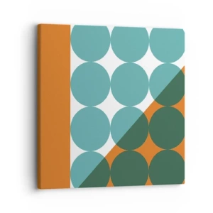 Bild auf Leinwand - Leinwandbild - Nach oben und schräg - 30x30 cm