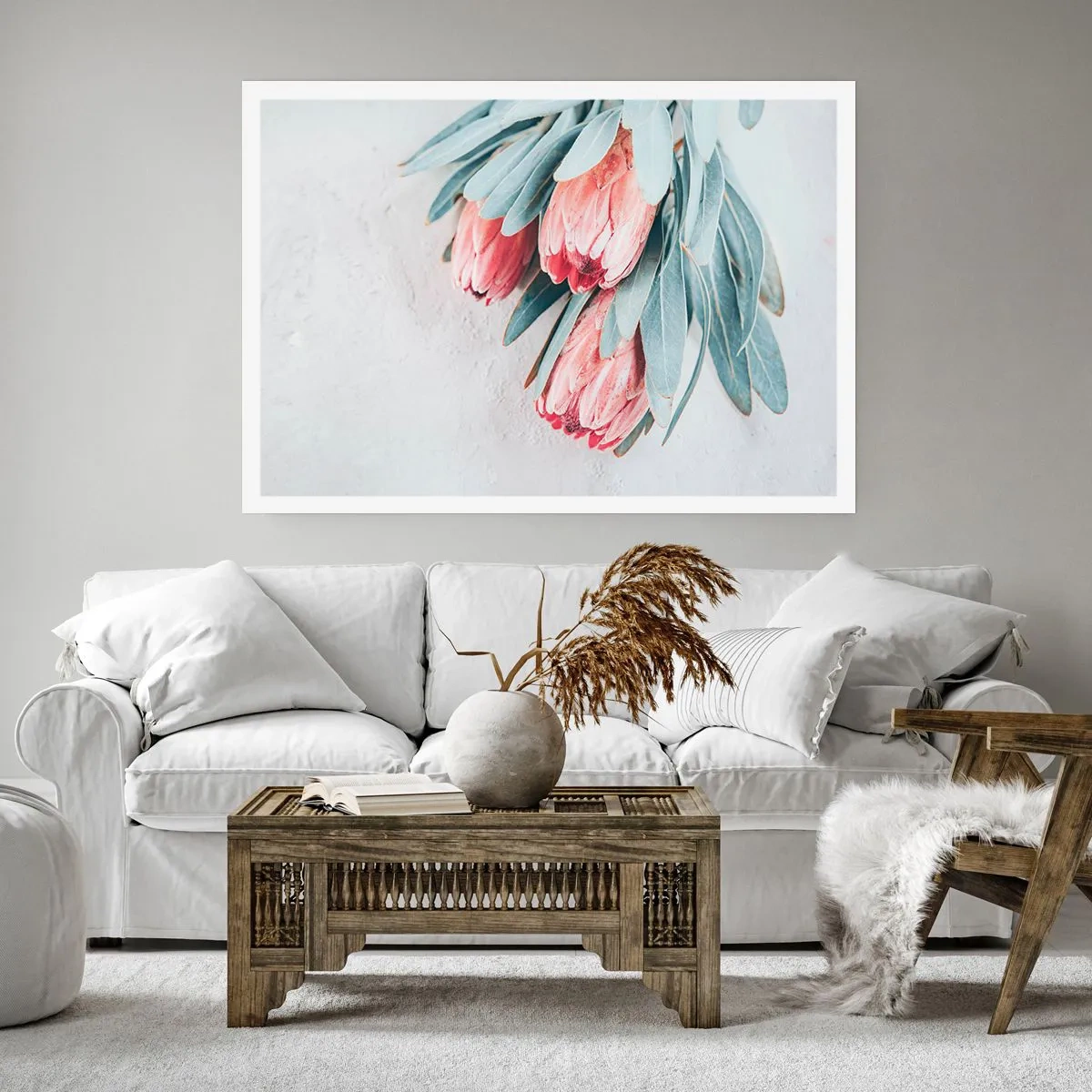 Poster - Schämen sich für ihre eigene Schönheit - 91x61 cm