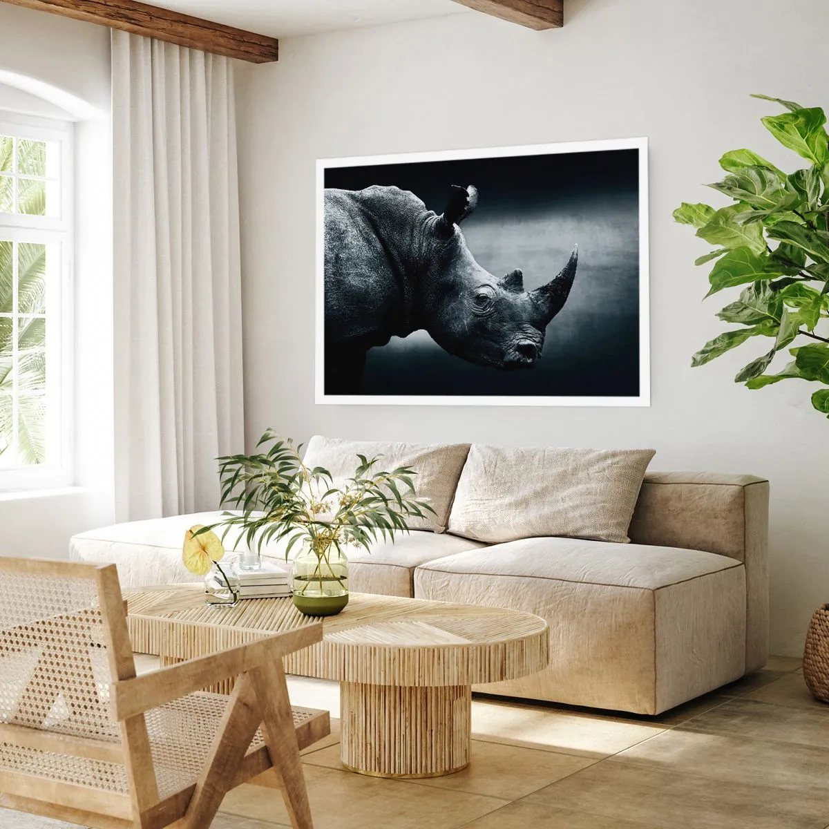 Poster - Richtiges Profil - 91x61 cm