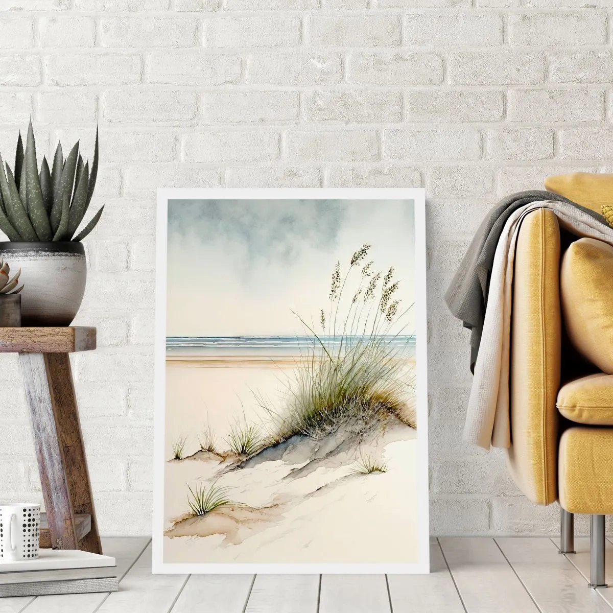 Poster - Vom Wind verwöhnt - 40x50 cm