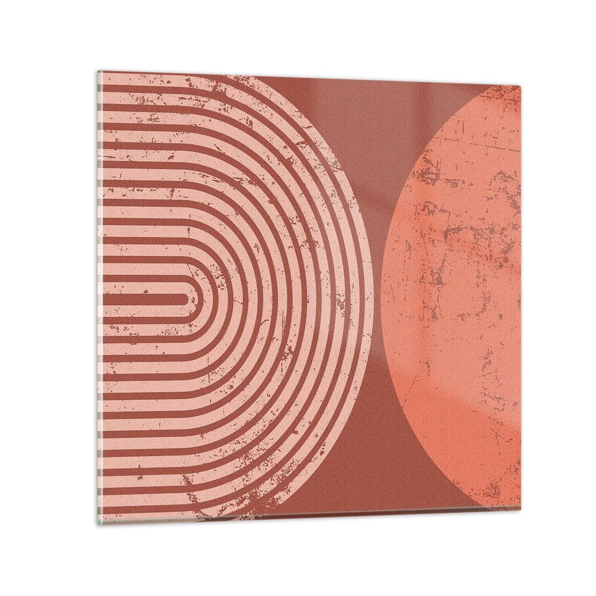 Glasbild - Bild auf glas - Enge Beziehung - 50x50 cm