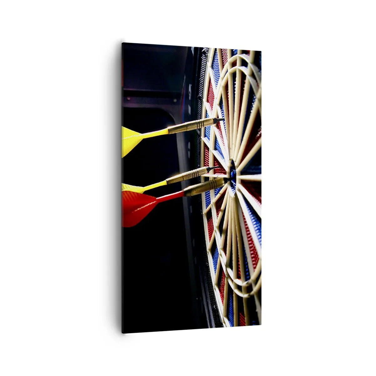 Bild auf Leinwand - Leinwandbild - Auf den Punkt gebracht - 65x120 cm