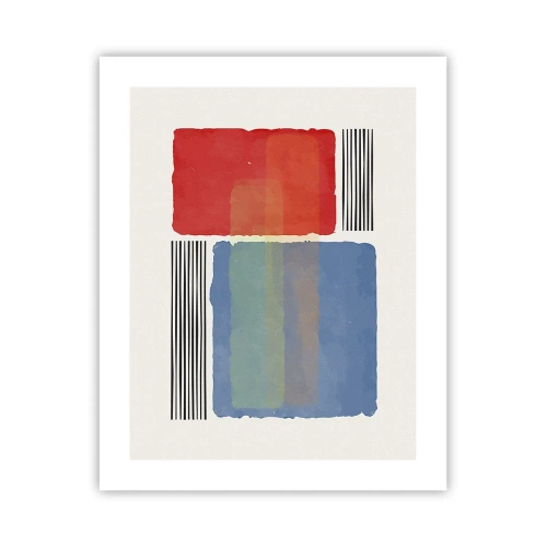 Poster - Der Geist und der Buchstabe der Geometrie - 40x50 cm