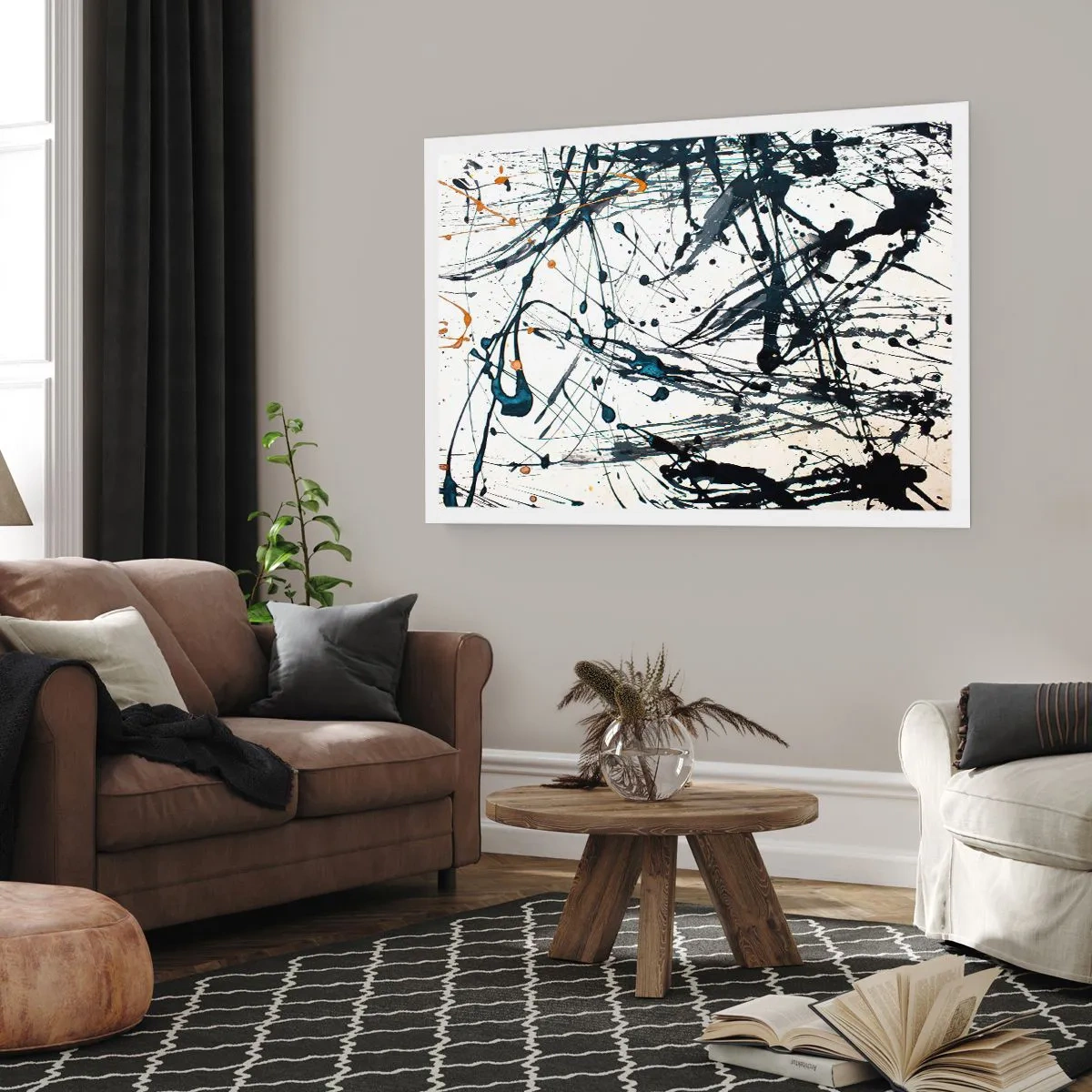 Poster - Expressionistische Abstraktion - 40x30 cm